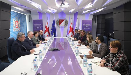 ფინანსთა მინისტრი ლაშა ხუციშვილი ევროპასა და ცენტრალურ აზიაში მსოფლიო ბანკის ვიცე-პრეზიდენტ ანტონელა ბასანის შეხვდა