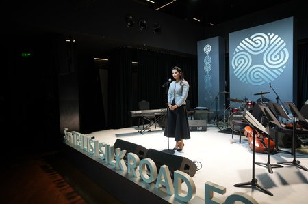 მარიამ ქვრივიშვილმა „თბილისის აბრეშუმის გზის ფორუმის“ ფარგლებში ოფიციალურ მიღებაზე დელეგატებს უმასპინძლა